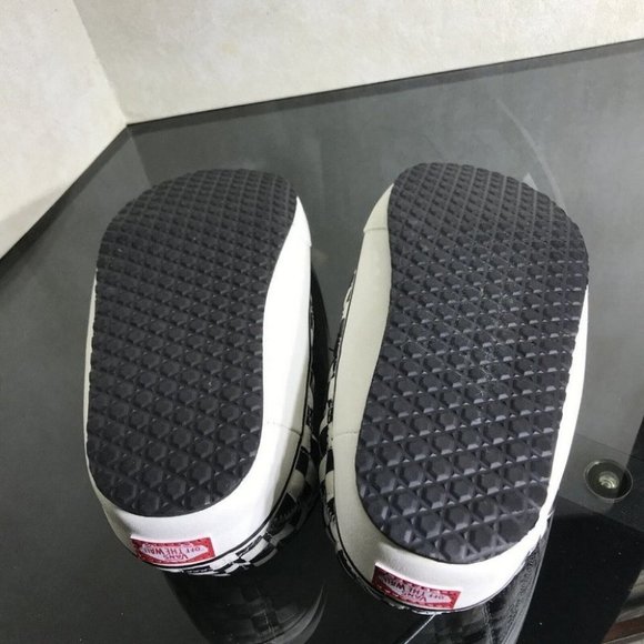 Vans Slip-On Slip Ultracush Slippers Men's Size 8 Black White Checkerboa New - Picture 3 of 12